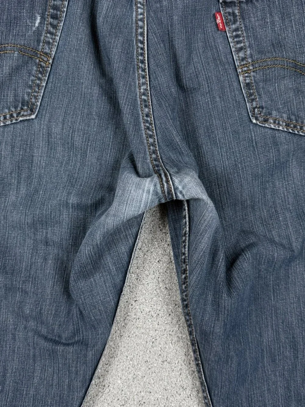 Levi's 569 Loose Straight Men's Jeans 40x30 Blue Work Casual Baggy Denim Wash